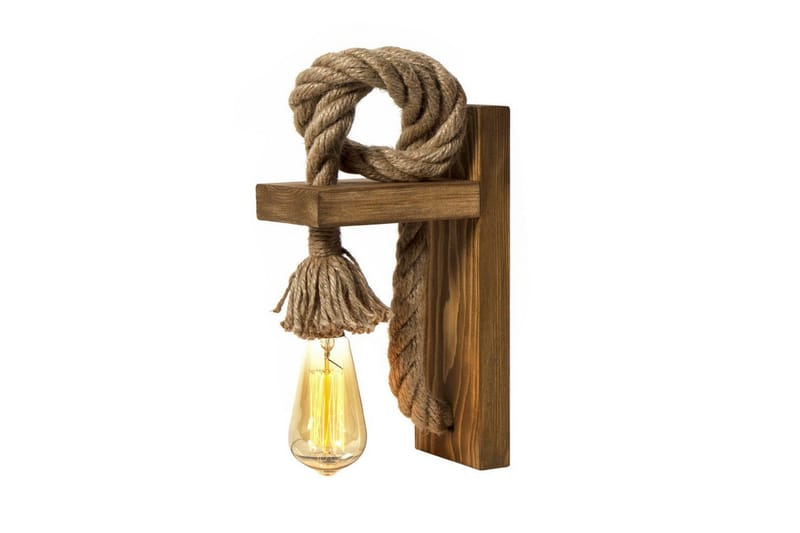 Seinävalaisin Dralen Ruskea / Kulta - Ruskea/Kulta - Valaistus - Sisävalaistus & lamput - Erikoisvalaisin - Riisipaperivalaisin