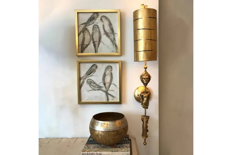 Seinävalaisin Flambeau Fragmentti - Valaistus - Sisävalaistus & lamput - Erikoisvalaisin - Riisipaperivalaisin