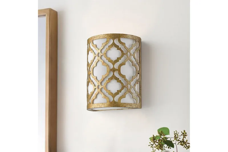 Seinävalaisin Gilded Nola Arabella - Valaistus - Sisävalaistus & lamput - Erikoisvalaisin - Riisipaperivalaisin