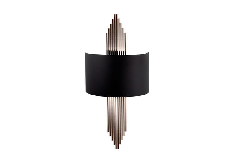 Seinävalaisin Grelon Musta / Kupari - Musta / Kupari - Valaistus - Sisävalaistus & lamput - Erikoisvalaisin - Riisipaperivalaisin