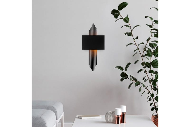 Seinävalaisin Grelon Musta - Musta - Valaistus - Sisävalaistus & lamput - Erikoisvalaisin - Riisipaperivalaisin