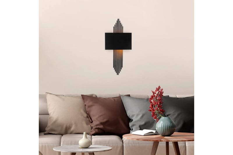 Seinävalaisin Grelon Musta - Musta - Valaistus - Sisävalaistus & lamput - Erikoisvalaisin - Riisipaperivalaisin