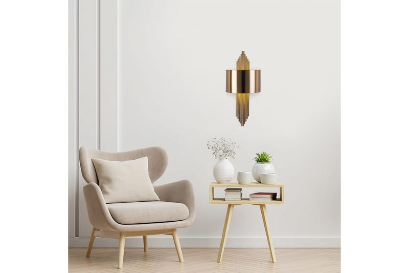 Seinävalaisin Grelon Vintage Kulta - Vintage Kulta - Valaistus - Sisävalaistus & lamput - Erikoisvalaisin - Riisipaperivalaisin