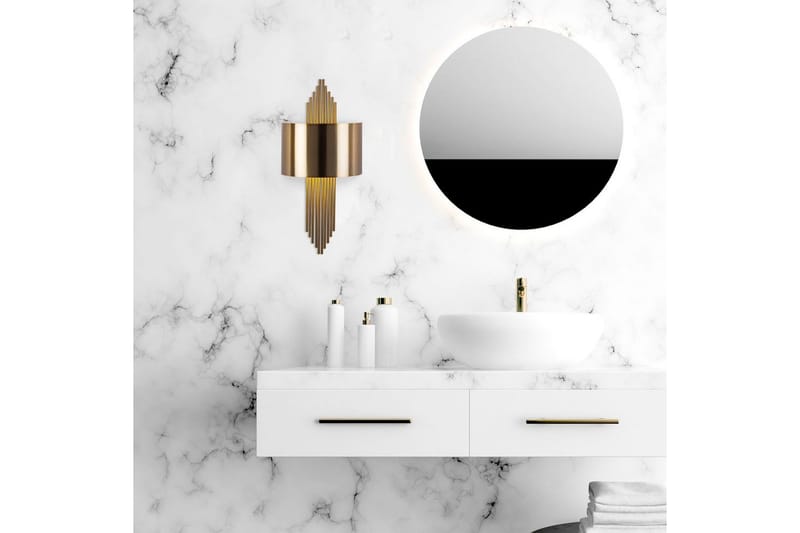 Seinävalaisin Grelon Vintage Kulta - Vintage Kulta - Valaistus - Sisävalaistus & lamput - Erikoisvalaisin - Riisipaperivalaisin