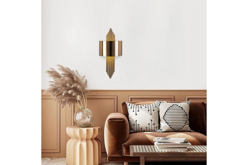 Seinävalaisin Grelon Vintage Kulta - Vintage Kulta - Valaistus - Sisävalaistus & lamput - Erikoisvalaisin - Riisipaperivalaisin