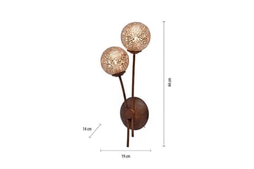 Seinävalaisin Greta - 19x44x14 cm - Valaistus - Sisävalaistus & lamput - Seinävalaisimet - Seinävalaisin