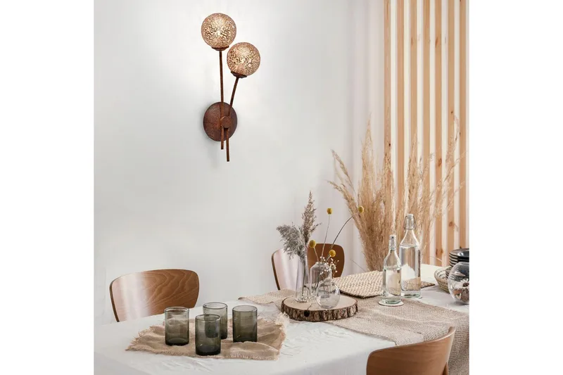 Seinävalaisin Greta - 19x44x14 cm - Valaistus - Sisävalaistus & lamput - Erikoisvalaisin - Riisipaperivalaisin