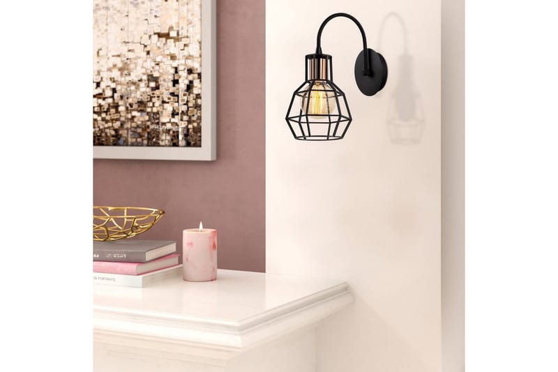 Seinävalaisin Halieland Musta / Pronssi - Musta - Valaistus - Sisävalaistus & lamput - Erikoisvalaisin - Riisipaperivalaisin