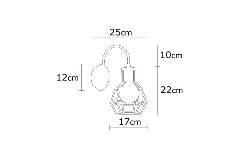 Seinävalaisin Halieland Musta / Pronssi - Musta - Valaistus - Sisävalaistus & lamput - Erikoisvalaisin - Riisipaperivalaisin