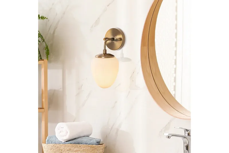 Seinävalaisin Hiora Vintage - Kupari - Valaistus - Sisävalaistus & lamput - Erikoisvalaisin - Riisipaperivalaisin