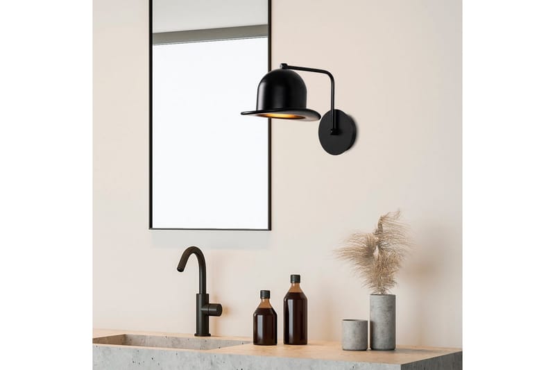 Seinävalaisin Jolna Sugana Musta - Musta - Valaistus - Sisävalaistus & lamput - Erikoisvalaisin - Riisipaperivalaisin