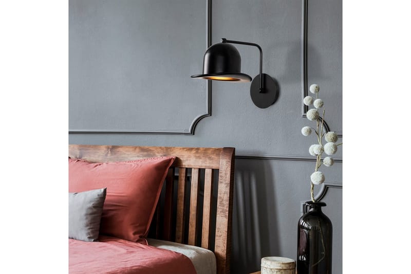 Seinävalaisin Jolna Sugana Musta - Musta - Valaistus - Sisävalaistus & lamput - Erikoisvalaisin - Riisipaperivalaisin