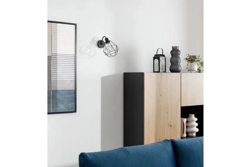 Seinävalaisin käsivarrella Bendinni - Musta - Valaistus - Sisävalaistus & lamput - Erikoisvalaisin - Riisipaperivalaisin