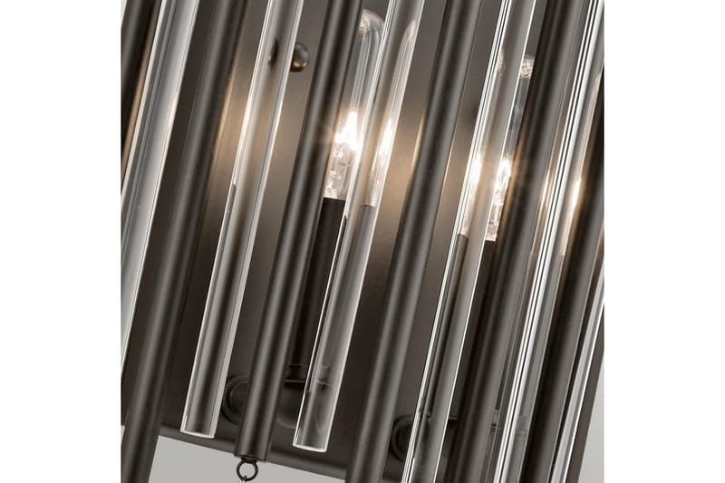 Seinävalaisin Kichler Piper Espresso/Kromi - Espresso/Kromi - Valaistus - Sisävalaistus & lamput - Erikoisvalaisin - Riisipaperivalaisin