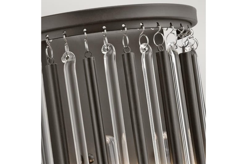 Seinävalaisin Kichler Piper Espresso/Kromi - Espresso/Kromi - Valaistus - Sisävalaistus & lamput - Erikoisvalaisin - Riisipaperivalaisin