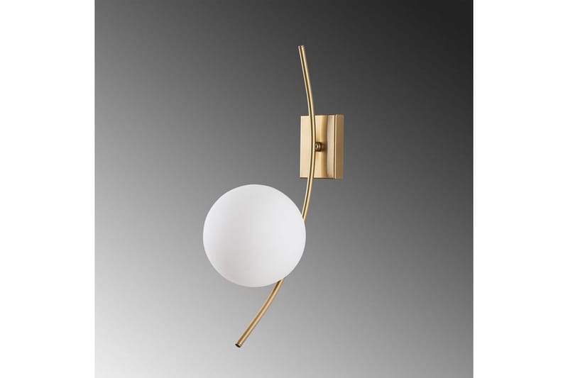 Seinävalaisin Kimbell Kulta - Kulta - Valaistus - Sisävalaistus & lamput - Erikoisvalaisin - Riisipaperivalaisin