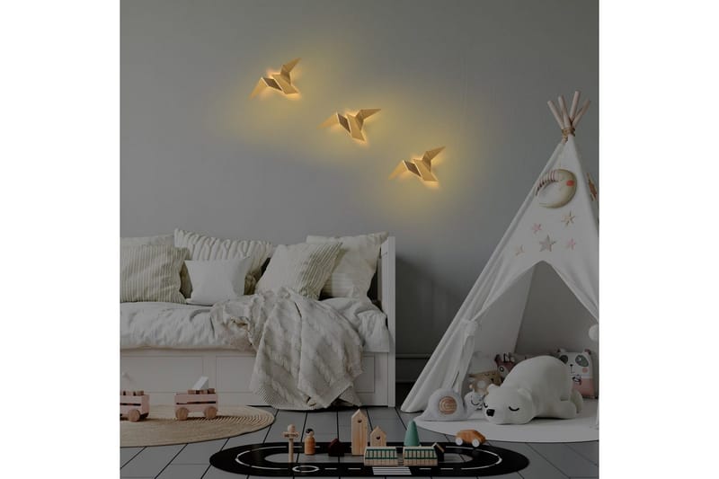 Seinävalaisin Kivo Kulta - Kulta - Valaistus - Sisävalaistus & lamput - Erikoisvalaisin - Riisipaperivalaisin