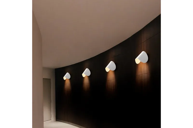 Seinävalaisin Koeia Chrome - Valkoinen - Valaistus - Sisävalaistus & lamput - Erikoisvalaisin - Riisipaperivalaisin