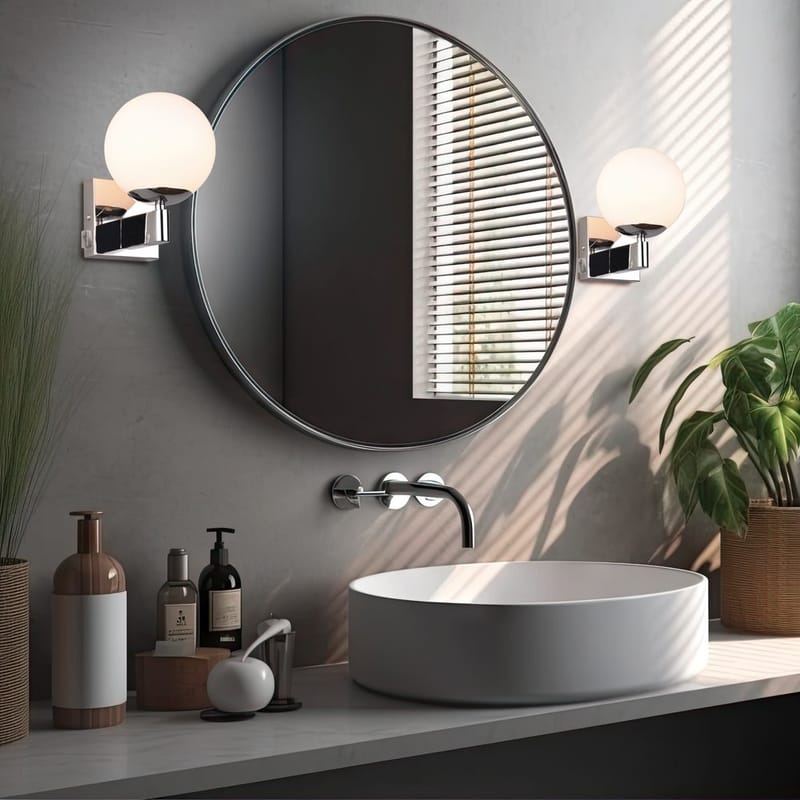 Seinävalaisin Kula - Kromi - Valaistus - Sisävalaistus & lamput - Erikoisvalaisin - Riisipaperivalaisin