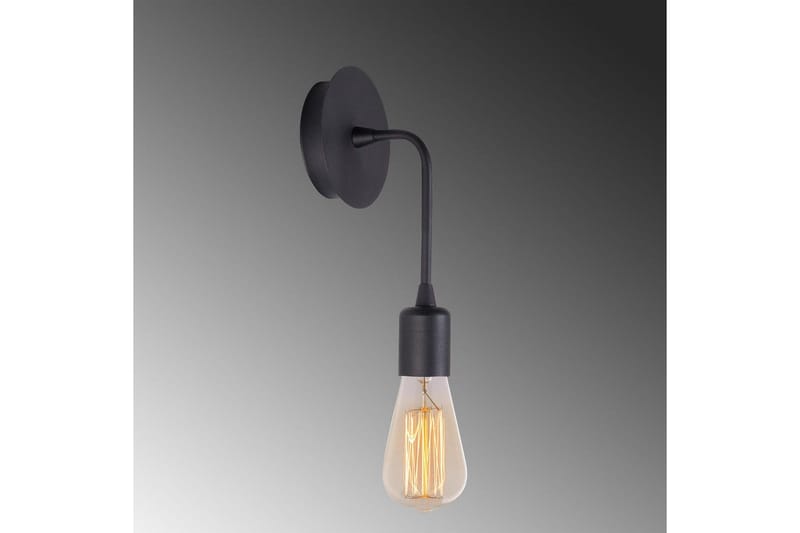 Seinävalaisin Lysar Musta - Musta - Valaistus - Sisävalaistus & lamput - Erikoisvalaisin - Riisipaperivalaisin