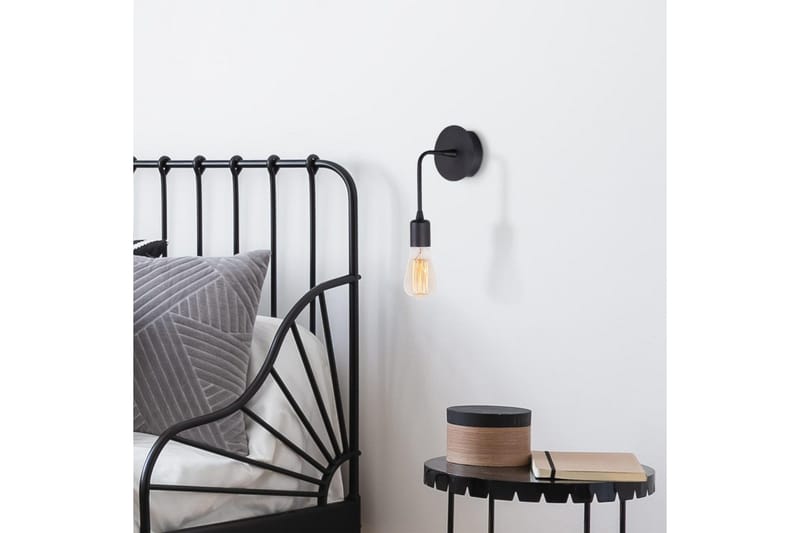 Seinävalaisin Lysar Musta - Musta - Valaistus - Sisävalaistus & lamput - Erikoisvalaisin - Riisipaperivalaisin