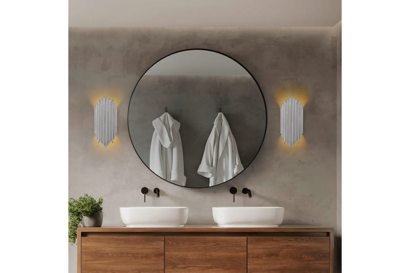 Seinävalaisin Mahima Kromi - Kromi - Valaistus - Sisävalaistus & lamput - Erikoisvalaisin - Riisipaperivalaisin