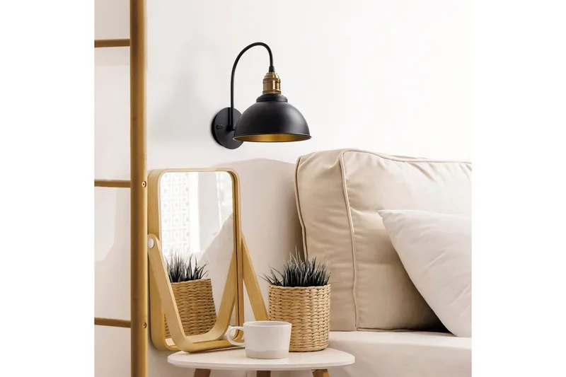 Seinävalaisin Masatsune Musta / Antiikki - Musta / Antiikki - Valaistus - Sisävalaistus & lamput - Erikoisvalaisin - Riisipaperivalaisin