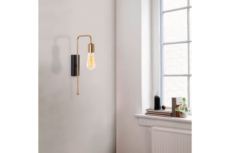 Seinävalaisin Mo Kulta / Musta - Kulta/Musta - Valaistus - Sisävalaistus & lamput - Erikoisvalaisin - Riisipaperivalaisin