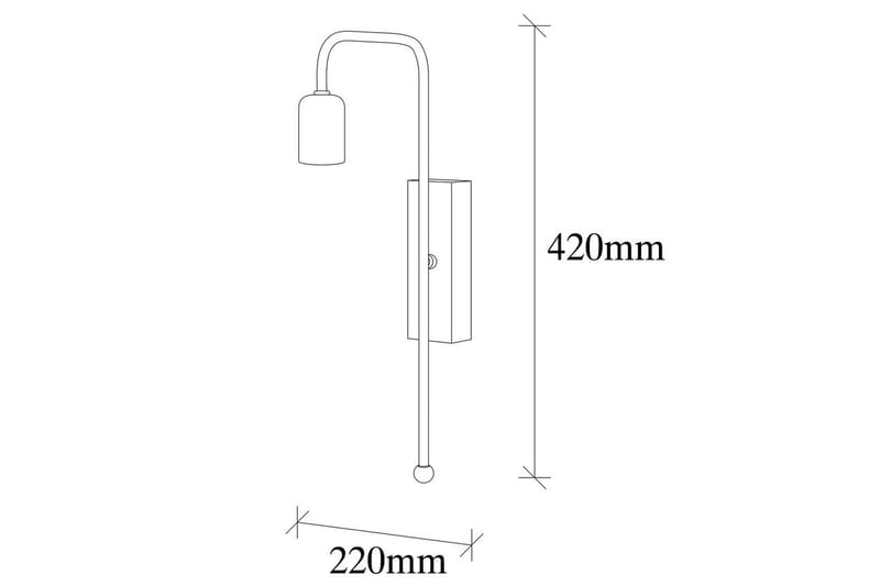 Seinävalaisin Mo Kulta / Musta - Kulta/Musta - Valaistus - Sisävalaistus & lamput - Erikoisvalaisin - Riisipaperivalaisin