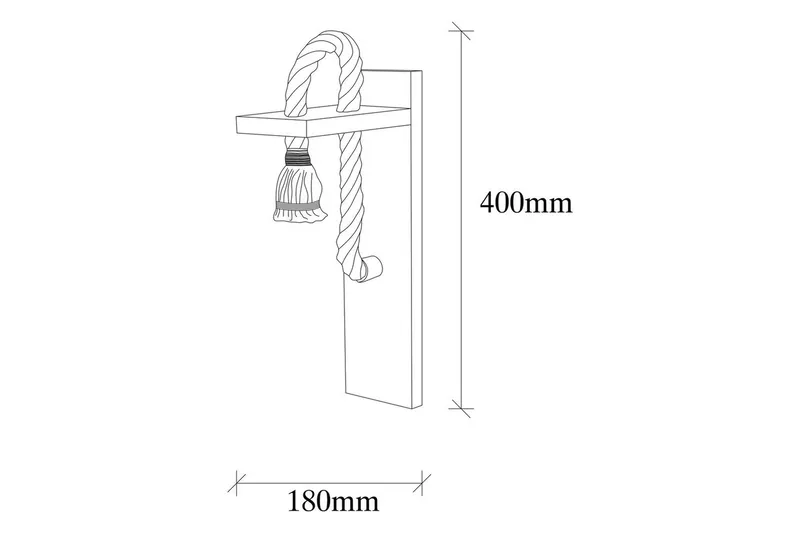 Seinävalaisin Nirae puinen - Luonnollinen - Valaistus - Sisävalaistus & lamput - Erikoisvalaisin - Riisipaperivalaisin