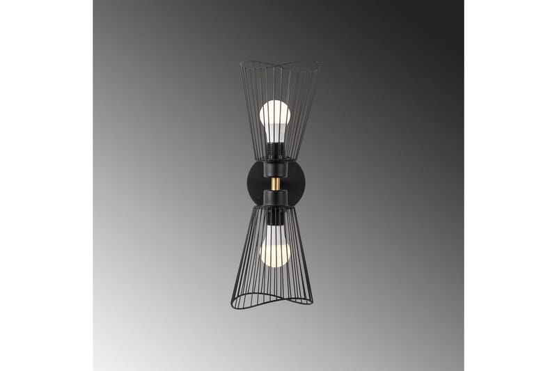 Seinävalaisin Novin Musta - Musta - Valaistus - Sisävalaistus & lamput - Erikoisvalaisin - Riisipaperivalaisin