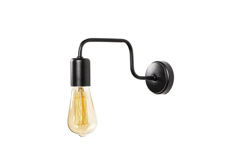 Seinävalaisin Nymera Musta - Musta - Valaistus - Sisävalaistus & lamput - Erikoisvalaisin - Riisipaperivalaisin