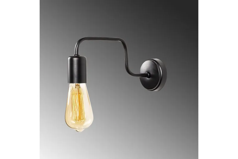 Seinävalaisin Nymera Musta - Musta - Valaistus - Sisävalaistus & lamput - Erikoisvalaisin - Riisipaperivalaisin