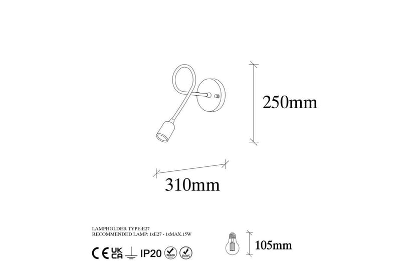 Seinävalaisin Ranju Musta / Antiikkinen - Pronssi/Musta - Valaistus - Sisävalaistus & lamput - Erikoisvalaisin - Riisipaperivalaisin