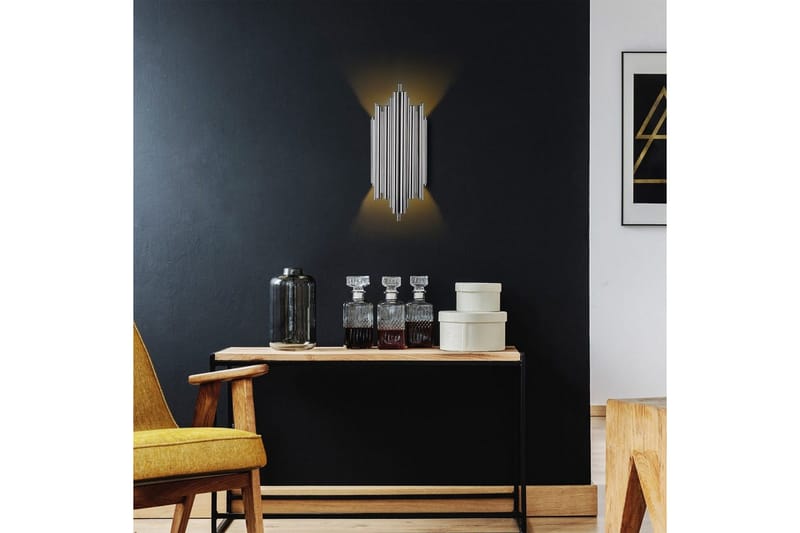 Seinävalaisin Raoji Kromi - Kromi - Valaistus - Sisävalaistus & lamput - Erikoisvalaisin - Riisipaperivalaisin