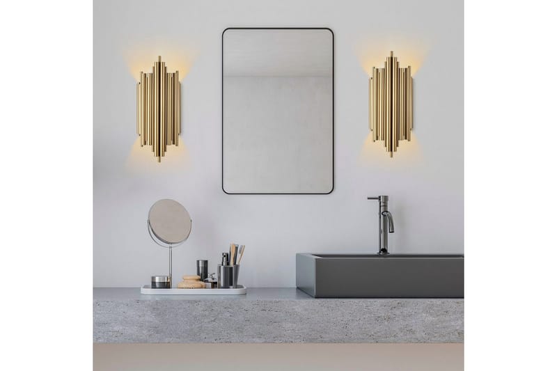 Seinävalaisin Raoji Kulta - Kulta - Valaistus - Sisävalaistus & lamput - Erikoisvalaisin - Riisipaperivalaisin