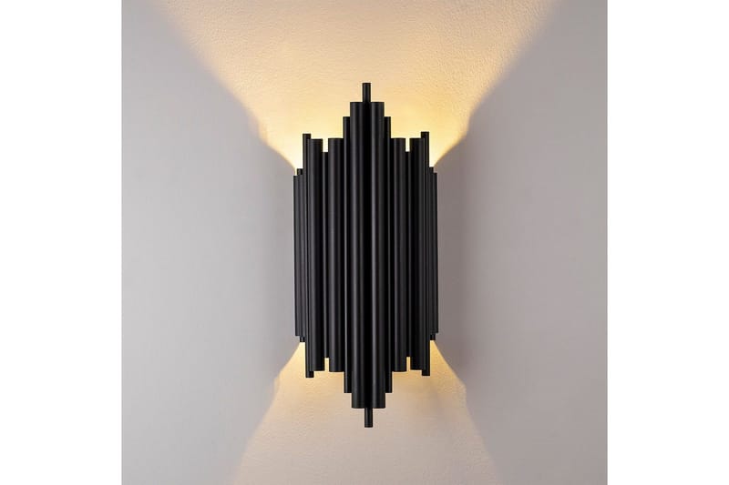 Seinävalaisin Raoji Musta - Musta - Valaistus - Sisävalaistus & lamput - Erikoisvalaisin - Riisipaperivalaisin