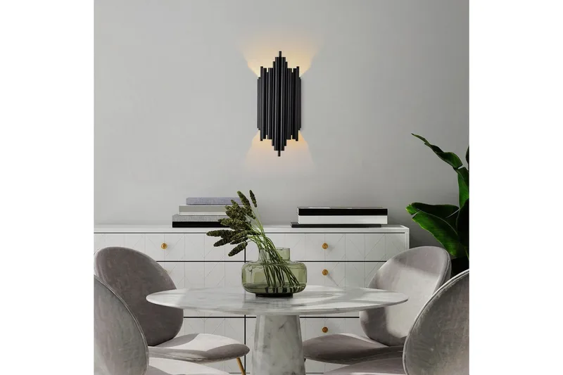 Seinävalaisin Raoji Musta - Musta - Valaistus - Sisävalaistus & lamput - Erikoisvalaisin - Riisipaperivalaisin