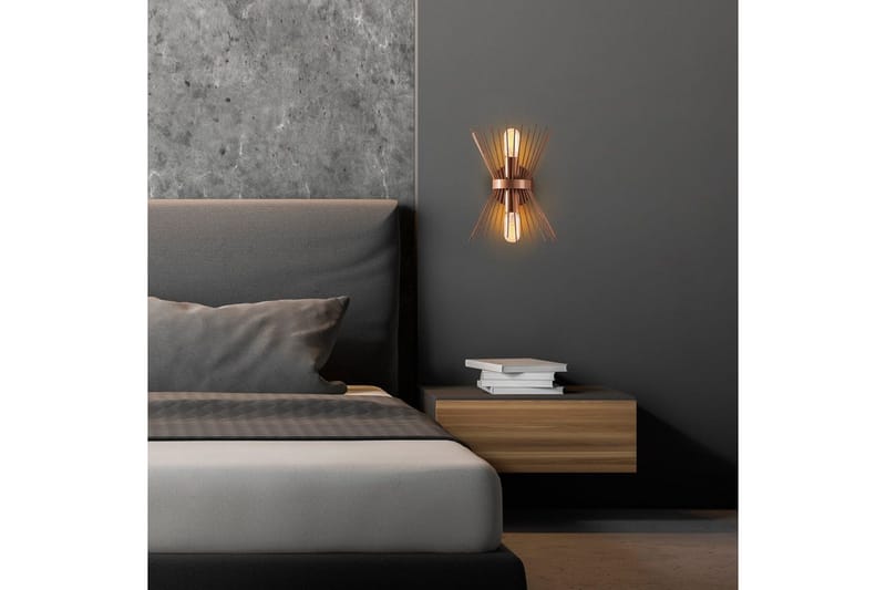 Seinävalaisin Rate 10 Kupari - Kupari - Valaistus - Sisävalaistus & lamput - Erikoisvalaisin - Riisipaperivalaisin