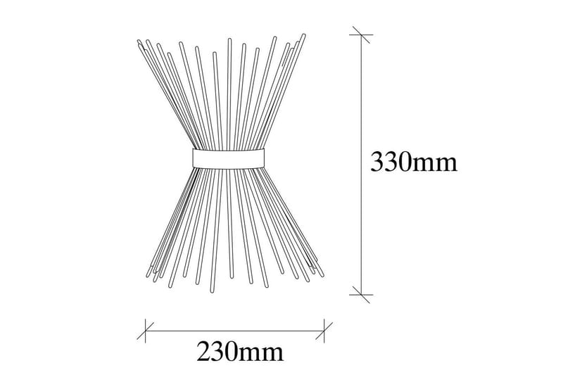 Seinävalaisin Rate 10 Kupari - Kupari - Valaistus - Sisävalaistus & lamput - Erikoisvalaisin - Riisipaperivalaisin