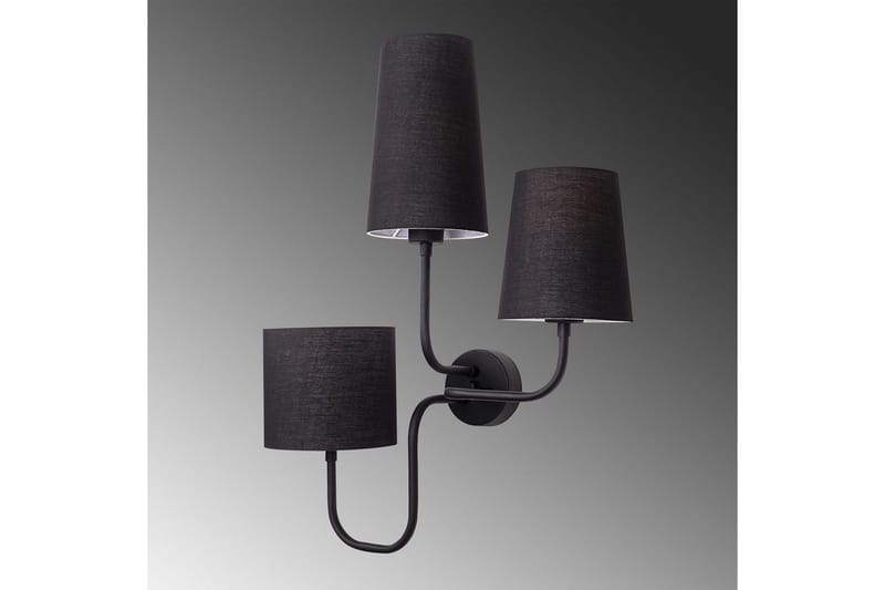 Seinävalaisin Rihan Musta - Musta - Valaistus - Sisävalaistus & lamput - Erikoisvalaisin - Riisipaperivalaisin