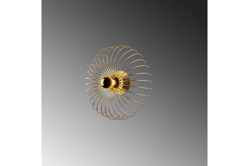 Seinävalaisin Sadortel Kulta - 36 x 12 x 36 cm - Valaistus - Sisävalaistus & lamput - Erikoisvalaisin - Riisipaperivalaisin