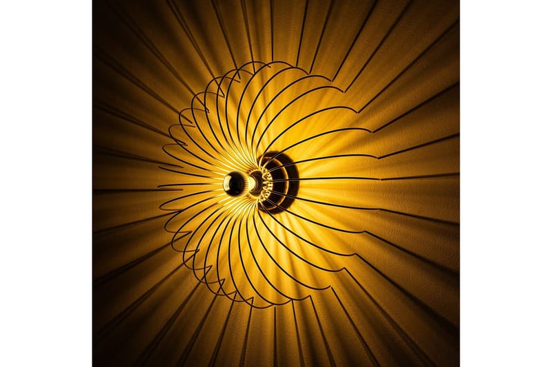 Seinävalaisin Sadortel Kulta - 56 x 16 x 56 cm - Valaistus - Sisävalaistus & lamput - Erikoisvalaisin - Riisipaperivalaisin