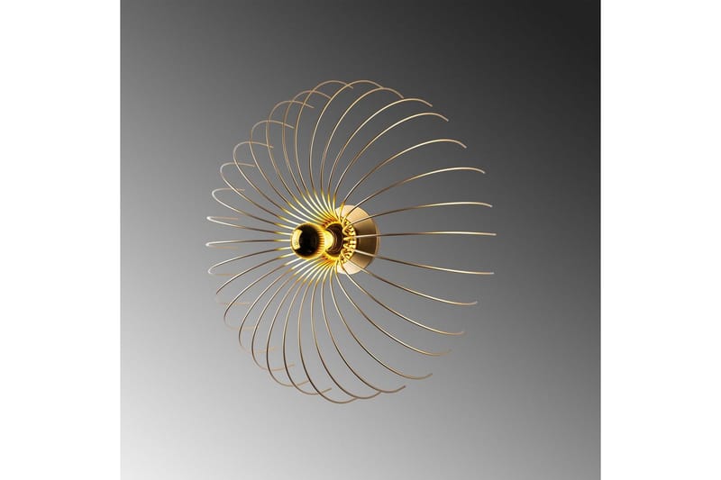 Seinävalaisin Sadortel Kulta - 56 x 16 x 56 cm - Valaistus - Sisävalaistus & lamput - Erikoisvalaisin - Riisipaperivalaisin