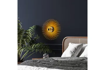 Seinävalaisin Sadortel Kulta - 56 x 16 x 56 cm - Valaistus - Sisävalaistus & lamput - Seinävalaisimet - Seinävalaisin