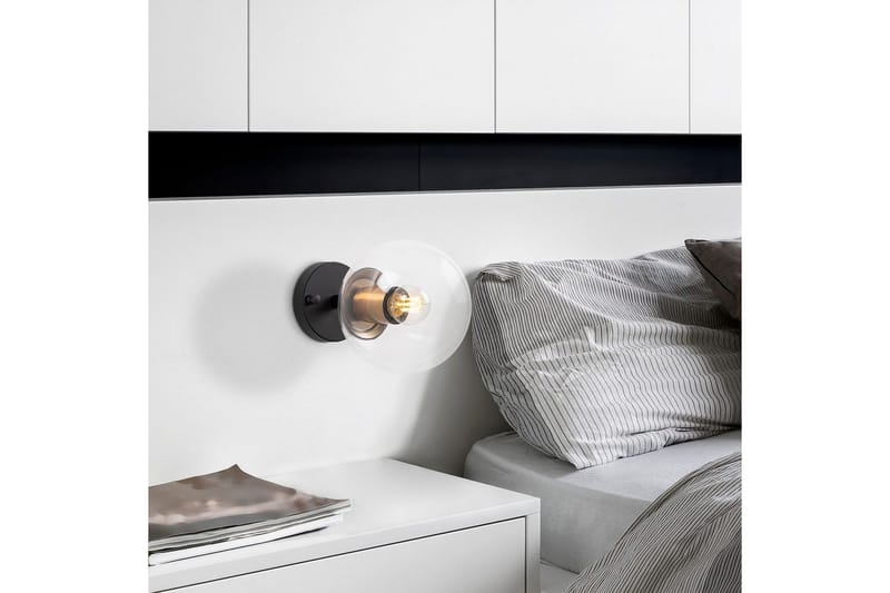 Seinävalaisin Sone Musta / Antiikki - Musta / Antiikki - Valaistus - Sisävalaistus & lamput - Erikoisvalaisin - Riisipaperivalaisin