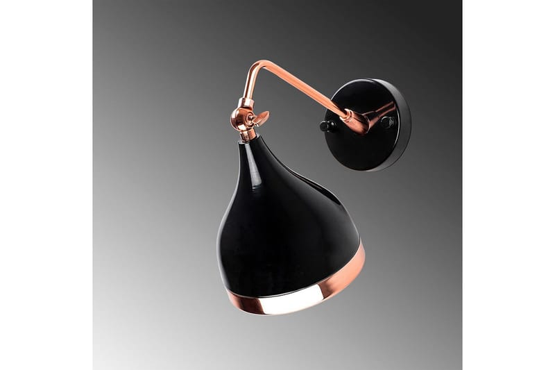 Seinävalaisin Soodz Musta / Kupari - Musta / Kupari - Valaistus - Sisävalaistus & lamput - Erikoisvalaisin - Riisipaperivalaisin