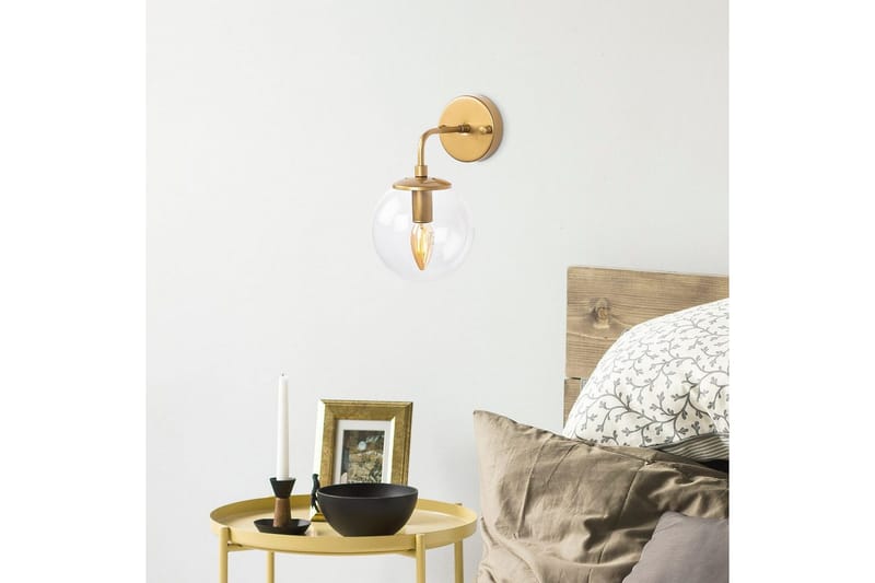 Seinävalaisin Soona Kulta Läpinäkyvä - Kulta Läpinäkyvä - Valaistus - Sisävalaistus & lamput - Erikoisvalaisin - Riisipaperivalaisin