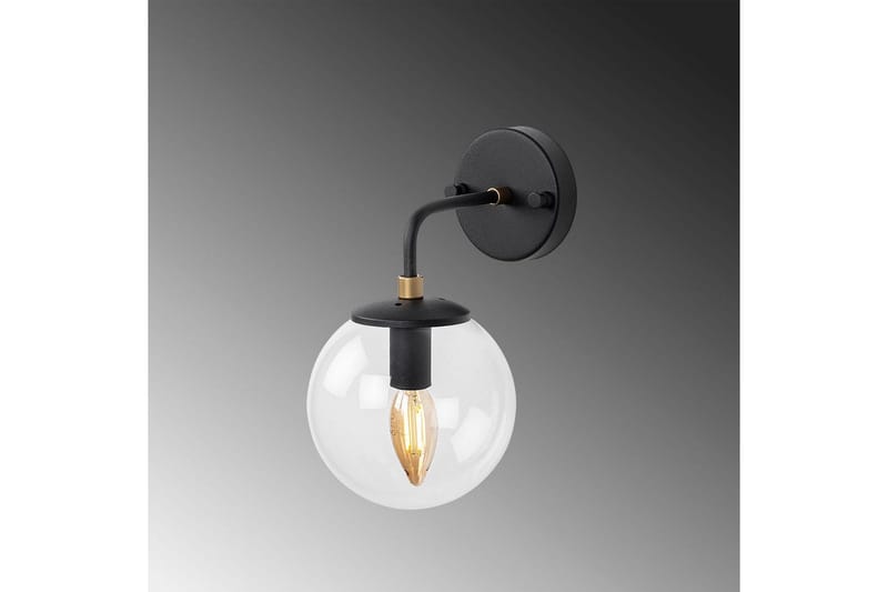 Seinävalaisin Soona Musta / Kulta - Musta / Kulta - Valaistus - Sisävalaistus & lamput - Erikoisvalaisin - Riisipaperivalaisin