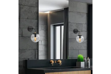 Seinävalaisin Soona Musta / Kulta - Musta / Kulta - Valaistus - Sisävalaistus & lamput - Seinävalaisimet - Seinävalaisin